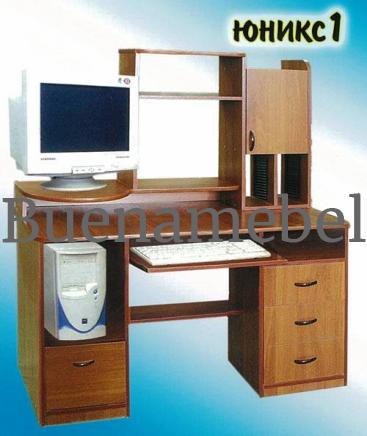 Компьютерный стол  Компьютерный стол "Юникс-1" 